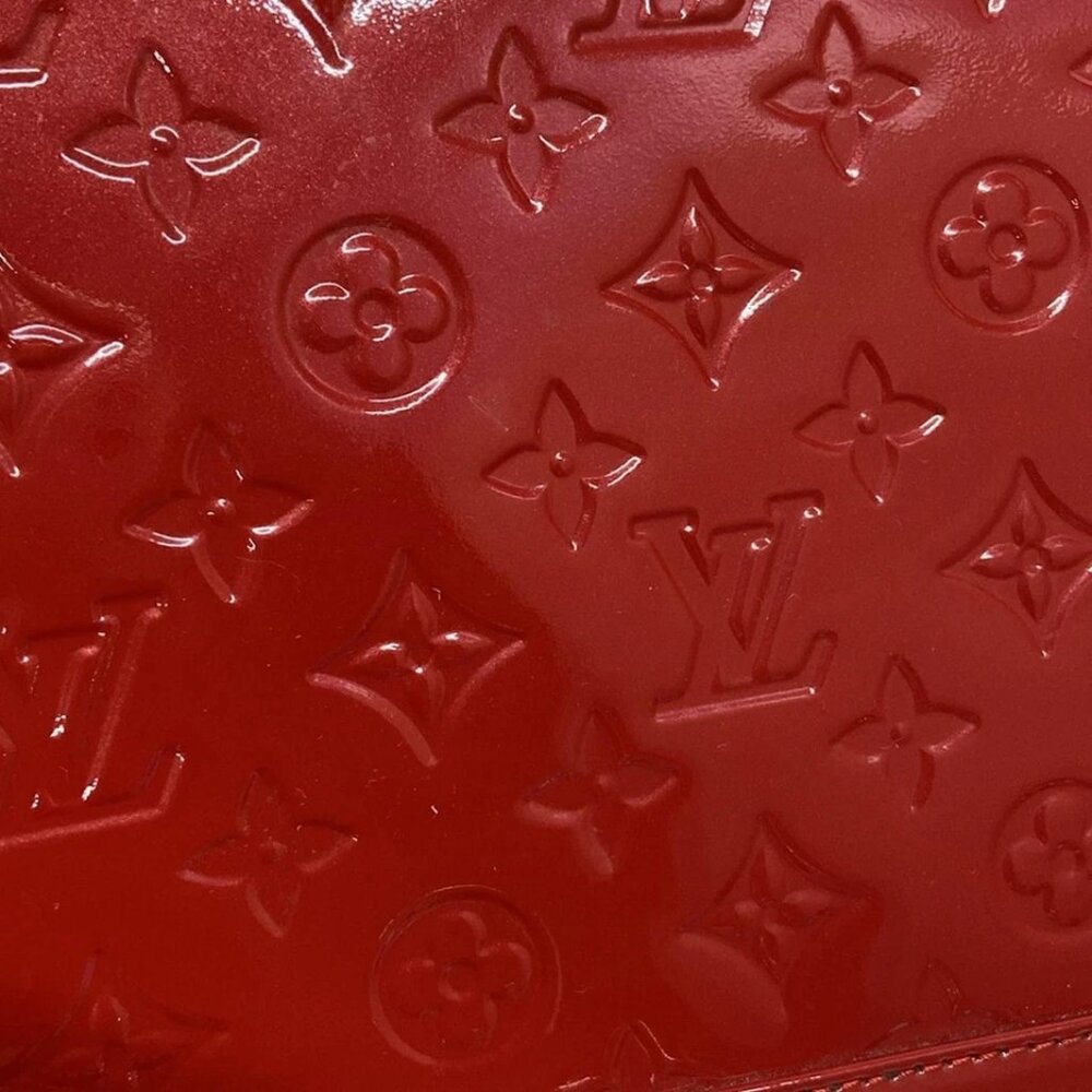LOUIS VUITTON Alma PM Rose Indian Monogram Vernis -Handbag 873-043025 - Picture 9 of 14